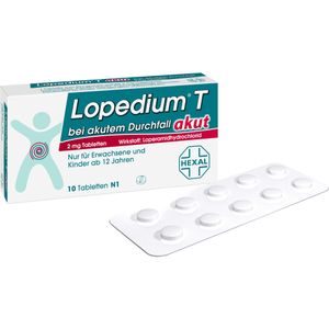Bodyguardapotheke LOPEDIUM T Akut Bei Akutem Durchfall Tabletten
