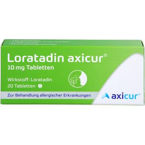 bodyguardapotheke Loratadin axicur® 10 mg Tabletten