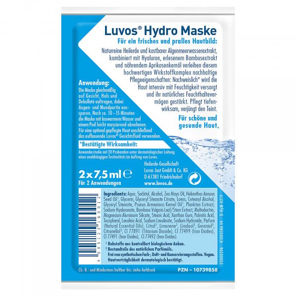 Bodyguardapotheke LUVOS Heilerde Hydro Maske Naturkosmetik