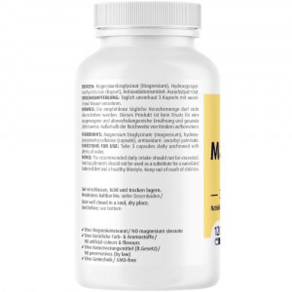 Bodyguardapotheke MAGNESIUM CHELAT Kapseln Hoch Bioverfügbar