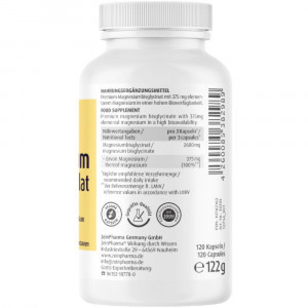 Bodyguardapotheke MAGNESIUM CHELAT Kapseln Hoch Bioverfügbar