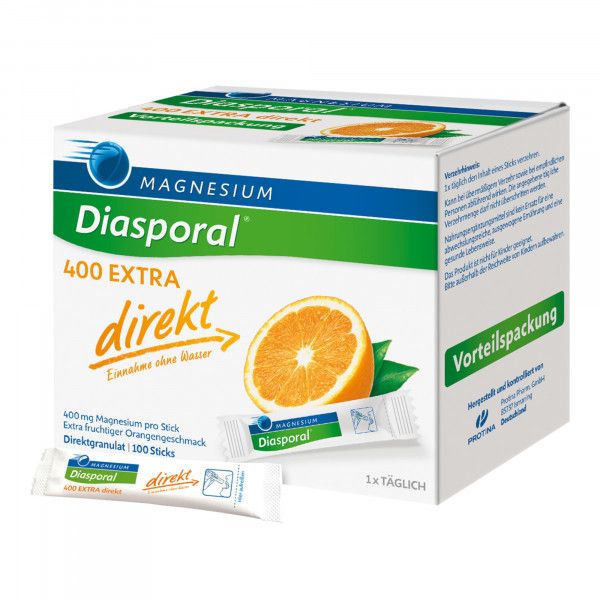 Bodyguardapotheke MAGNESIUM DIASPORAL 400 Extra Direkt Granulat