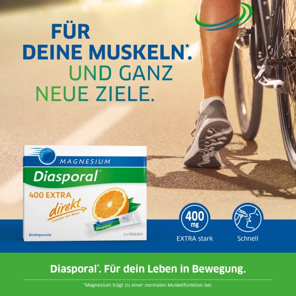 Bodyguardapotheke MAGNESIUM DIASPORAL 400 Extra Direkt Granulat