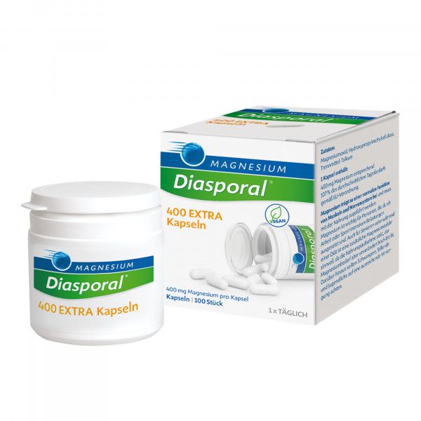 Bodyguardapotheke MAGNESIUM DIASPORAL 400 Extra Kapseln