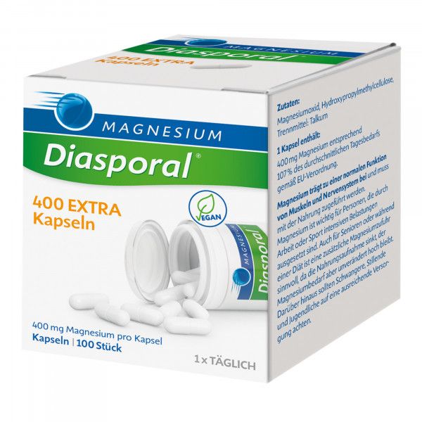 bodyguardapotheke MAGNESIUM DIASPORAL 400 Extra Kapseln