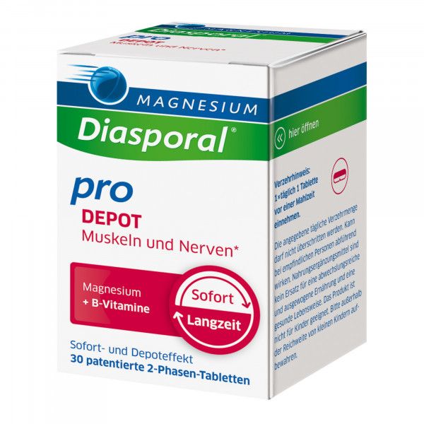bodyguardapotheke MAGNESIUM DIASPORAL pro B-Vit.DEPOT Musk.+Nerv.Tab