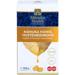 Bodyguardapotheke MANUKA HEALTH MGO 400+ Lutschbonb.Ingwer-Zitrone