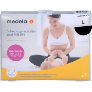bodyguardapotheke MEDELA Schwangerschafts- u.Still-BH L schwarz