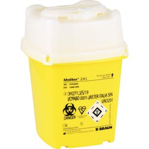 Bodyguardapotheke MEDIBOX Entsorgungsbehälter 2 4 L