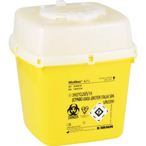 Bodyguardapotheke MEDIBOX Entsorgungsbehälter 4 7 L