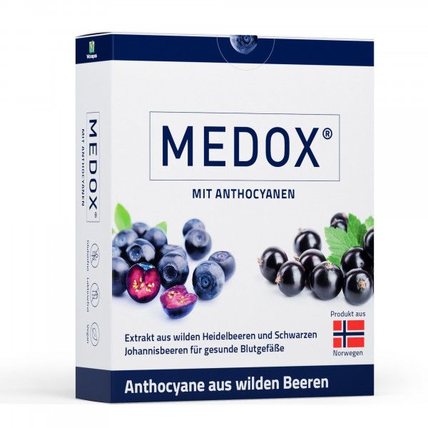 bodyguardapotheke MEDOX Anthocyane aus wilden Beeren Kapseln
