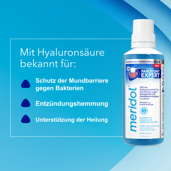 Bodyguardapotheke MERIDOL Parodont-Expert Mundspülung