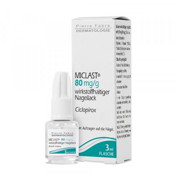 bodyguardapotheke MICLAST 80 mg/g wirkstoffhaltiger Nagellack