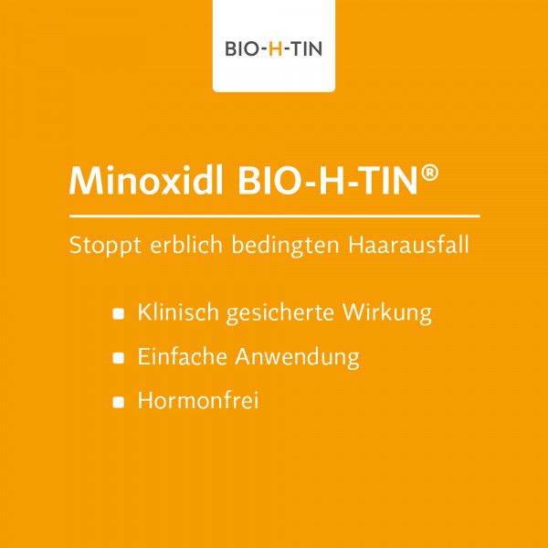 Bodyguardapotheke MINOXIDIL BIO-H-TIN® 50mg/ml Für Männer
