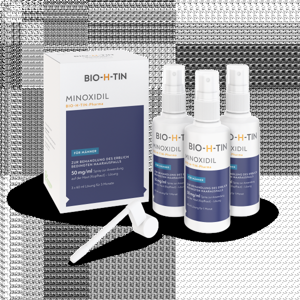 bodyguardapotheke MINOXIDIL BIO-H-TIN® 50mg/ml für Männer