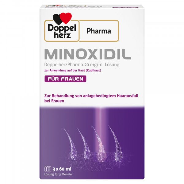 bodyguardapotheke MINOXIDIL DoppelherzPhar.20mg/ml Lsg.Anw.Haut Frau