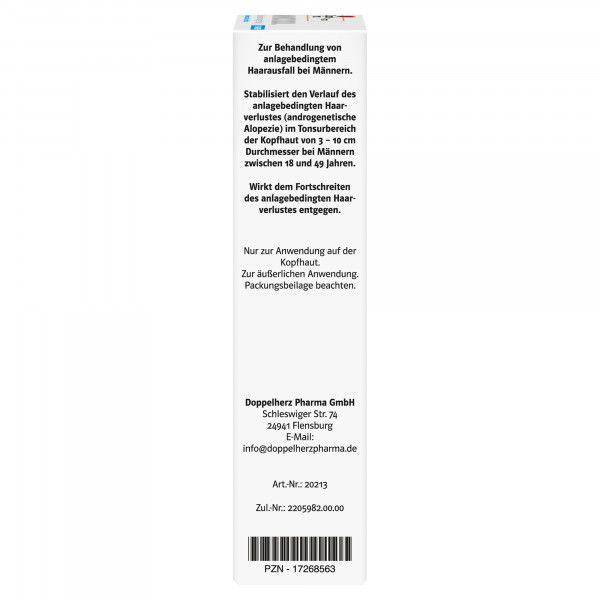 Bodyguardapotheke MINOXIDIL DoppelherzPharma 50mg/ml
