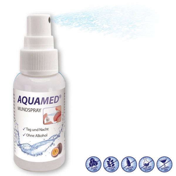 Bodyguardapotheke MIRADENT Aquamed Mundtrockenheit Spray