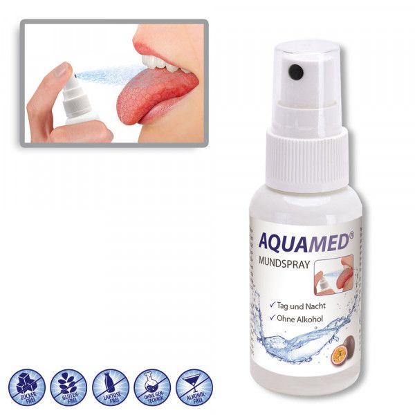 Bodyguardapotheke MIRADENT Aquamed Mundtrockenheit Spray