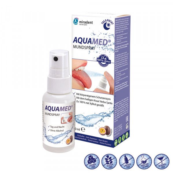 bodyguardapotheke MIRADENT Aquamed Mundtrockenheit Spray