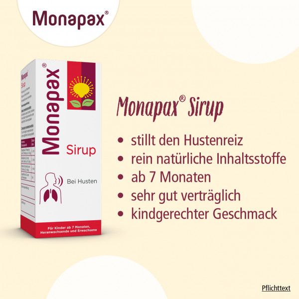 Bodyguardapotheke MONAPAX Sirup Bei Husten Und Keuchhusten