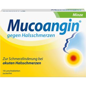 bodyguardapotheke MUCOANGIN Minze 20 mg Lutschtabletten