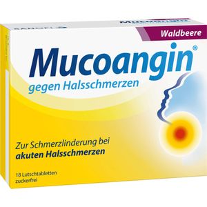 Bodyguardapotheke MUCOANGIN Waldbeere 20 Mg Lutschtabletten
