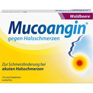 bodyguardapotheke MUCOANGIN Waldbeere 20 mg Lutschtabletten