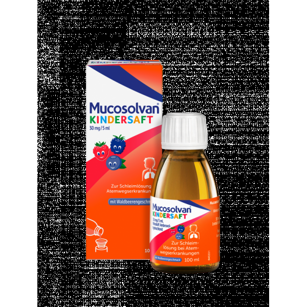 Bodyguardapotheke MUCOSOLVAN Kindersaft 30 Mg/5 Ml Zur Schleimlösung Bei Atemwegserkrankungen