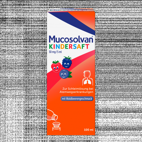 bodyguardapotheke MUCOSOLVAN Kindersaft 30 mg/5 ml zur Schleimlösung bei Atemwegserkrankungen