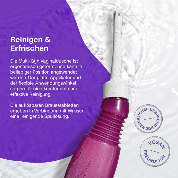 Bodyguardapotheke MULTI-GYN Vaginaldusche Kombipack Brausetabletten