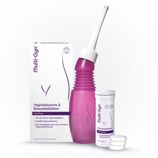 bodyguardapotheke MULTI-GYN Vaginaldusche Kombipack Brausetabletten