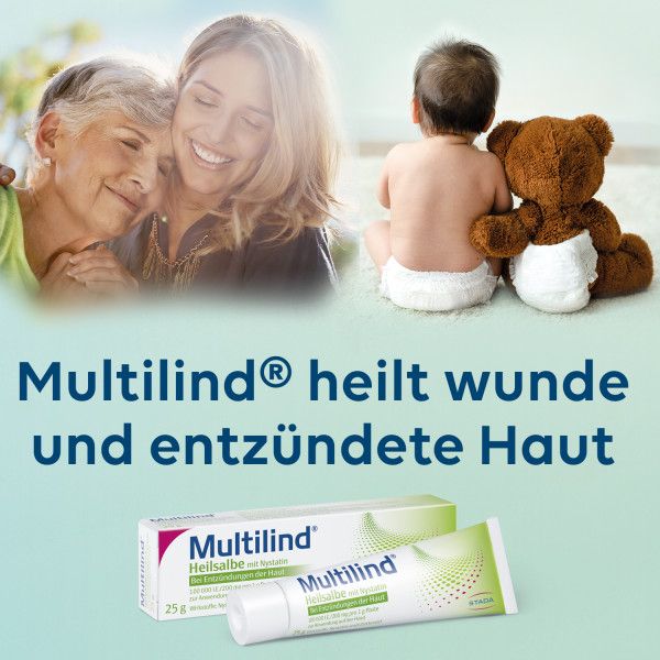 Bodyguardapotheke MULTILIND Heilsalbe M.Nystatin U.Zinkoxid