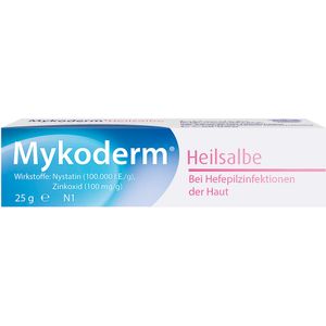 Bodyguardapotheke MYKODERM Heilsalbe Nystatin U.Zinkoxid