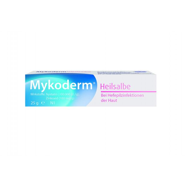 bodyguardapotheke MYKODERM Heilsalbe Nystatin u.Zinkoxid