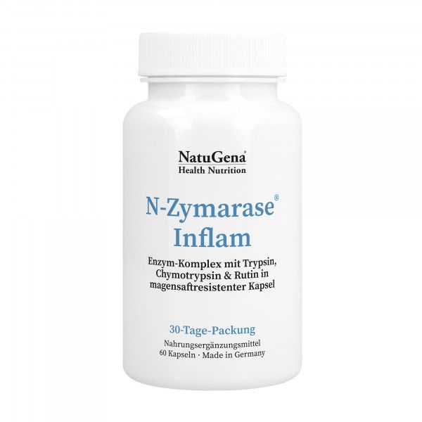 bodyguardapotheke N-ZYMARASE Inflam Enzym-Komplex+Rutin Kapseln