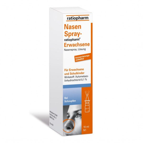 bodyguardapotheke NASENSPRAY-ratiopharm Erwachsene und Schulkinder konservierungsmittelfrei