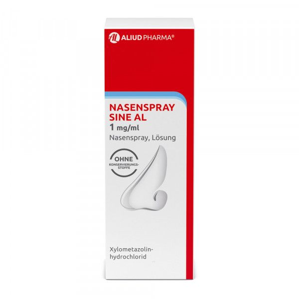 Bodyguardapotheke Nasenspray Sine AL 1 Mg / Ml Bei Schnupfen