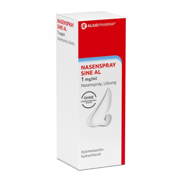 bodyguardapotheke Nasenspray sine AL 1 mg / ml bei Schnupfen