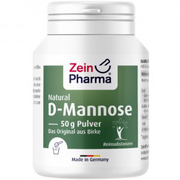 bodyguardapotheke NATURAL D-Mannose aus Birke ZeinPharma Pulver