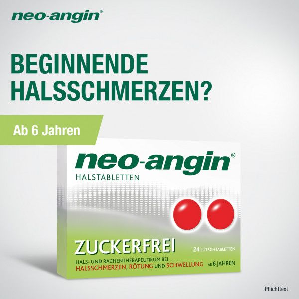 Bodyguardapotheke NEO-ANGIN Halstabletten Zuckerfrei