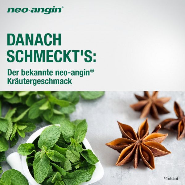 Bodyguardapotheke NEO-ANGIN Halstabletten Zuckerfrei