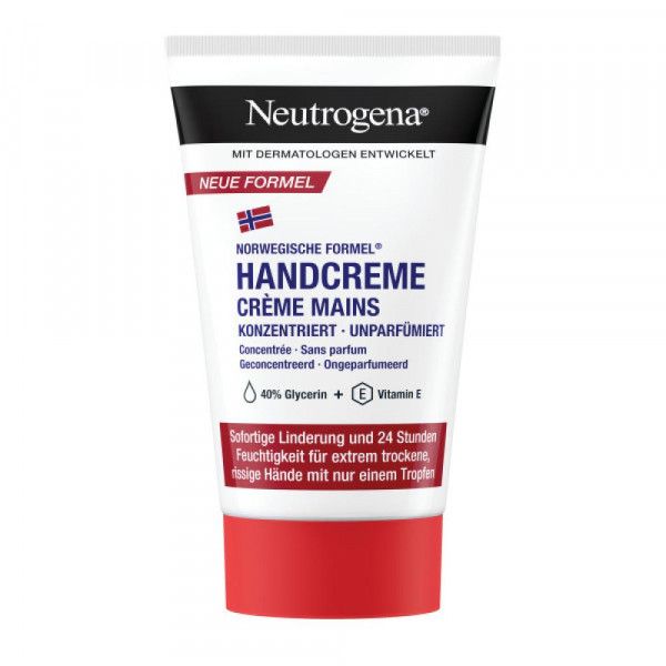 bodyguardapotheke Neutrogena Norwegische Formel konzentrierte unparfümierte Handcreme