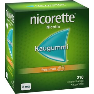 Bodyguardapotheke NICORETTE 2 Mg Freshfruit Kaugummi