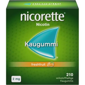 bodyguardapotheke NICORETTE 2 mg freshfruit Kaugummi