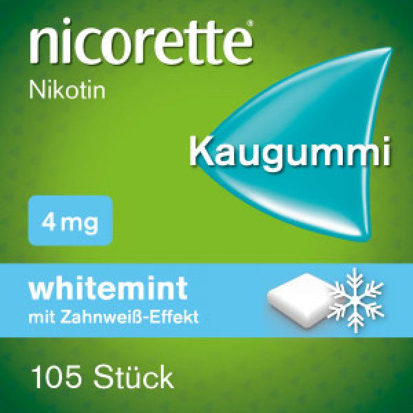 Bodyguardapotheke NICORETTE Kaugummi 4 Mg Whitemint