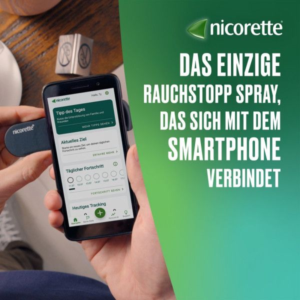 Bodyguardapotheke NICORETTE Mint Spray 1 Mg/Sprühstoß NFC