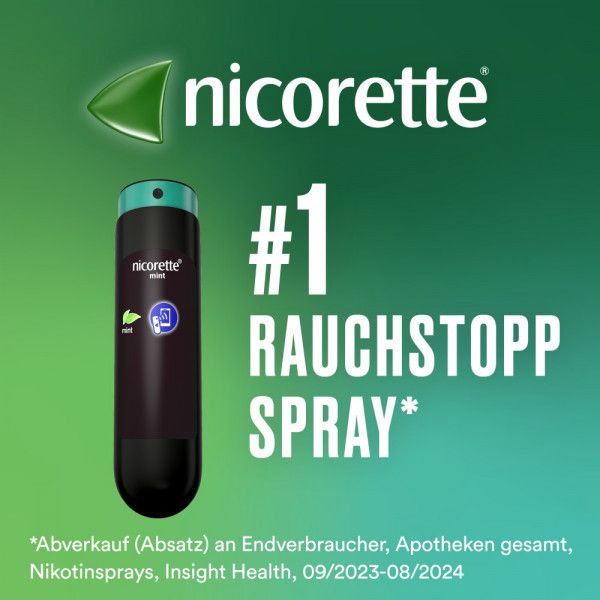 Bodyguardapotheke NICORETTE Mint Spray 1 Mg/Sprühstoß NFC