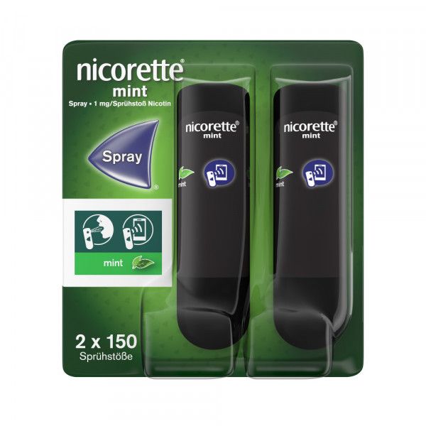 bodyguardapotheke NICORETTE Mint Spray 1 mg/Sprühstoß NFC