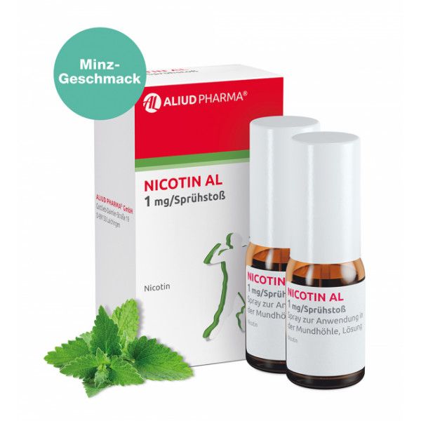 Bodyguardapotheke Nicotin AL 1 Mg / Sprühstoß Zur Rauchentwöhnung